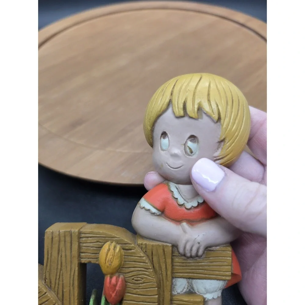 Burwood Wall‎ Plaques Faith Hope Charity VTG 2600 2601 2602 Childs Nursery Decor